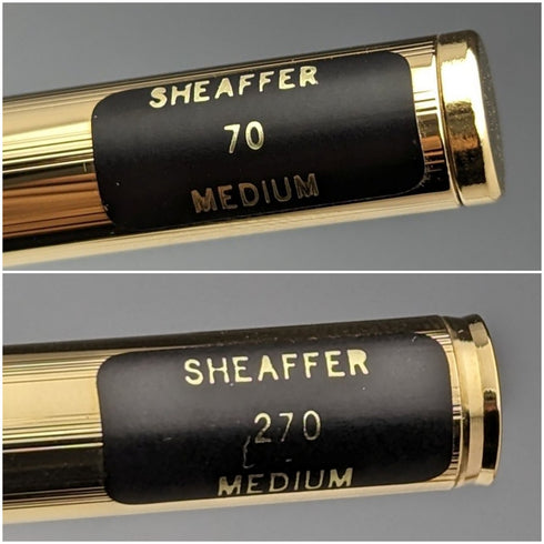 美國復古犀飛利鋼筆鍍金鋼筆和圓珠筆套裝帶盒